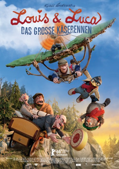 Filmplakat Louis & Luca - Das große Käserennen