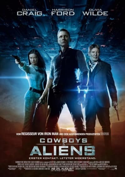 Filmplakat Cowboys & Aliens