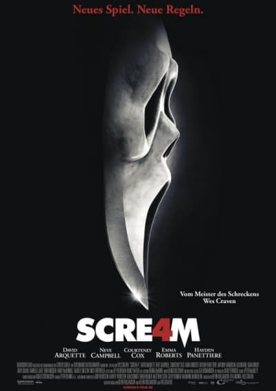 Filmplakat Scream 4